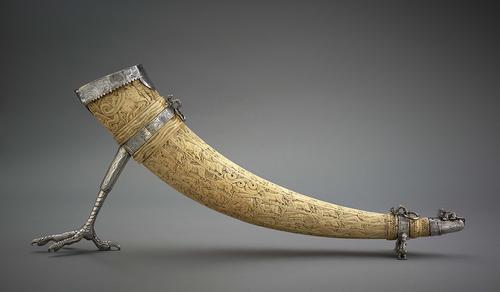 Oliphant (ivory horn), AKM809, The Aga Khan Museum